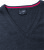 James & Nicholson - Herren V-Neck Pullunder (bordeaux)