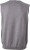 James & Nicholson - Herren V-Neck Pullunder (grey-heather)