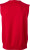 James & Nicholson - Men's V-Neck Pullunder (red)