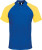 Kariban - Polo Baseball (Royal Blue/White/Yellow)