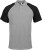 Kariban - Polo Baseball (Slate Grey/Light Grey/Black)