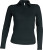 Kariban - Ladies Pique Polo Longsleeve (Black)