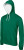 Kariban - Contrast Hooded Sweatshirt (Light Kelly Green/White)