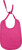 Kariban - Baby Bib reversible (fuchsia)