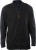 Kariban - Herren Cardigan mit Reißverschluss (Black)