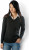 Kariban - Ladies V-Neck Jumper (Black)