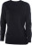 Kariban - Damen Pullover mit V-Ausschnitt (Black)