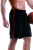 GameGear - Sports Short-Side Stripes (Black/White)