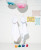 Kariban - Babies Hooded Terry Towel (White/Pink)