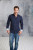 Kariban - Mens Long Sleeve Washed Popeline Shirt (Navy)