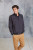 Kariban - City Jacke (Black/White/Blue)