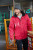 Kariban - Workwear Parka mit abnehmbaren Ärmeln (Red)