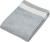 Kariban - Velour Beach Towel (Light Grey (Solid)/White)