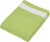 Kariban - Samt-Strandtuch (Lime/White)