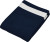 Kariban - Velour Beach Towel (Navy/White)