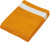 Kariban - Samt-Strandtuch (Orange/White)