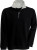 Kariban - Half Zip Piqué Sweat (Black/Heather Grey)