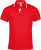 Kariban - Mens Short Sleeve Polo Shirt (Red/White/Navy)