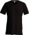 Kariban - Herren Kurzarm T-Shirt mit V-Ausschnitt (Chocolate)