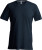 Kariban - Men ́s Short Sleeve V-Neck T-Shirt (Dark Grey (Solid))