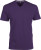 Kariban - Men ́s Short Sleeve V-Neck T-Shirt (Purple)