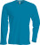 Kariban - Round Neck Tee Long Sleeve (Tropical Blue)