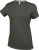 Kariban - Damen Kurzarm Rundhals T-Shirt (Dark Khaki)