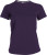 Kariban - Ladie ́s Short Sleeve Round Neck T-Shirt (Purple)