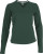 Kariban - Damen Langarm T-Shirt mit V-Ausschnitt (Forest Green)