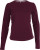 Kariban - Ladies Long Sleeve Crew Neck T-Shirt (Chocolate)