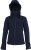 Kariban - Damen Softshell Jacke mit Kapuze (Navy)