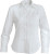 Kariban - Pflegeleichte Damen Langarm Oxford Bluse (White)