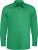 Kariban - Jofrey - Mens Long Sleeve Easy Care Polycotton Poplin Shirt (Kelly Green)