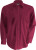 Kariban - Jofrey - Mens Long Sleeve Easy Care Polycotton Poplin Shirt (Wine)