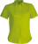 Kariban - Judith Pflegeleichte Damen Kurzarm Popline Bluse (Burnt Lime)