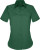 Kariban - Judith Pflegeleichte Damen Kurzarm Popline Bluse (Forest Green)