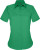 Kariban - Judith Pflegeleichte Damen Kurzarm Popline Bluse (Kelly Green)