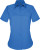 Kariban - Judith-Ladies Short Sleeve Easy Care Polycotton Poplin Shirt (Light Royal Blue)