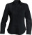 Kariban - Jessica - Ladies Long Sleeve Easy Care Polycotton Poplin Shirt (Black)