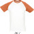 SOL’S - Raglan T-Shirt Funky 150 (White/Orange)