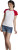 SOL’S - Women´s Raglan Colour-T Milky (White/Red)