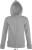 SOL’S - Women Hooded Zipped Jacket Seven (Grey Melange)