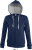 SOL’S - Contrast Hooded Zip Jacket Soul Women (French Navy/Grey Melange)