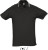 SOL’S - Contrast-Polo Practice (Black/White)