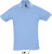 SOL’S - Contrast-Polo Practice (Sky Blue/White)