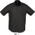 SOL’S - Herren Oxford-Kurzarmhemd Brisbane (Black)