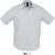 SOL’S - Herren Oxford-Kurzarmhemd Brisbane (Silver)