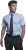 SOL’S - Mens Stretch-Shirt Broadway Shortsleeve (Bright Sky)