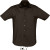 SOL’S - Mens Stretch-Shirt Broadway Shortsleeve (Dark Brown)