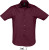 SOL’S - Mens Stretch-Shirt Broadway Shortsleeve (Medium Burgundy)